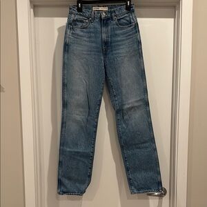 GRLFRND Light Blue Straight Jeans